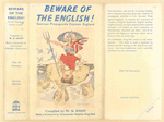 Beware of the English! German propaganda exposes England.