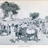 A trading caravan.