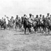 The Emir of Kano on the march.