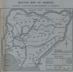 Sketch map of Nigeria, showing suggested rearrangement of provinces.
