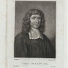 Isaac Barrow D.D., Obit. 1677 et. 46, from a pencil drawing in the possession of the publisher