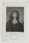 Isaac Barrow D.D., Obit. 1677 et. 46, from a pencil drawing in the possession of the publisher