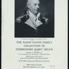 Commodore John Barry, by Gilbert Stuart, the Barry-Hayes family collection of Commodore Barry relics.