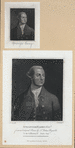 Spranger Barry [a sheet with two portraits].