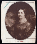 Clara Barton, founder of the American Red Cross, a portrait painted in 1844 by Henry Inman.
