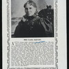 Intimate portraits : Miss Clara Barton.