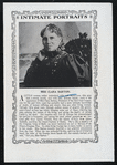 Intimate portraits : Miss Clara Barton.