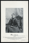 Clara Barton, president American Red Cross Society, born 1828.