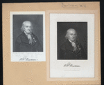 William Bartram [reproduction, left, and original print, right.]