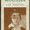 Marie Bashkirtseff [self portrait on the cover of the book Moussia, by Albéric Cahuet.]