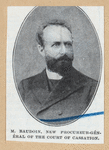 M. Baudoin, new procureur-général of the court of Cassation.