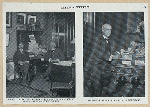 Leslie's Weekly : Ambassador Bayard and Secretary Carter at the American Embassy, Victoria Street, London ; Ambassador Bayard in his den at Eaton Square.