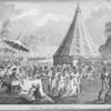 Public procession of the King's women & c.