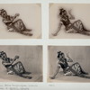 Golek dancer, Istana Mangkunagaran, Surakarta: Two moments of djenkeng [jèngkèng] nglayang