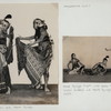 Langendriya (cont.): Damar Wulan and Menak Djingga; Menak Djingga (right) with fallen Damar Wulan (middle) and Menak Djingga's servant (left)