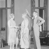 Lynn Fontanne (Eliza Doolittle), Helen Westley (Mrs. Higgins) and  Reginald Mason (Henry Higgins).
