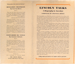 Lincoln talks; a biography in anecdote.