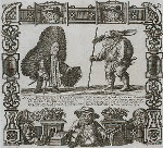 Monsieur Perrukesmore, a French cavalier and Penitent Pig-Back, a Catalonian pilgrim