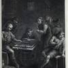 The backgammon players : le jeu de trick trac