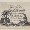 Worsfold, Tobacconist and snuff maker, No. 398 Oxford Street