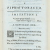 A pipe of tobacco in imitation of six several authors