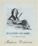 De la femme faite homme, et culottée par la pipe