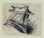 caricature of a man smoking