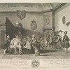 Corps de garde van Hallondsche officers : Corps de garde des officiers Hollandois [folded]