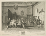 Corps de garde van Hallondsche officers : Corps de garde des officiers Hollandois [folded]