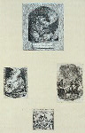 Fashion is but one creature apeing another; [Man, smoking, startled by figure appearing in smoke (genie?)]; [Man with cigar speaking to man smoking who is looking askance at woman who is leaning againgst him]; Smoking class by Professor Puffenough Puffin