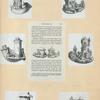 [Design for a pipe in the shape of a Chinese boat with pavilion aboard]; [Design for a pipe in the shape of a chapel with two monks]; [Design for a pipe in the shape of a man relaxing by a porcelain stove]; [Design for a pipe in the shape of a castle]; [Design for a pipe in the shape of a woman sitting next to stove serving coffee or tea]; [Design for a pipe in the shape of peasants sleeping on bench around their porcelain stove]