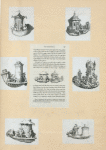 Design for a pipe in the shape of a Chinese boat with pavilion aboard]; [Design for a pipe in the shape of a chapel with two monks]; [Design for a pipe in the shape of a man relaxing by a porcelain stove]; [Design for a pipe in the shape of a castle]; [Design for a pipe in the shape of a woman sitting next to stove serving coffee or tea]; [Design for a pipe in the shape of peasants sleeping on bench around their porcelain stove]