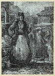 Market woman smoking