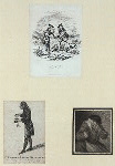 Scotch drovers; Mr. Dormer as Donald MacKintosh; [Woman taking snuff]