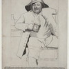 Jack Fletcher the famous Wargrove fool, sitting in the kitchen of the Rev. Henry Frinsham