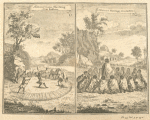 Hottentot corn - threshing. ; Hottentot marriage
