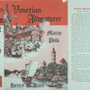 Venetian adventurer: Marco Polo.