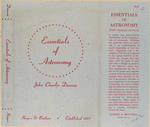Essentials of astronomy.