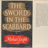 The sword in the scabbard.