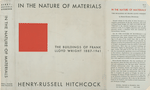 In the nature of materials; 1887-1941; the buildings of Frank Lloyd Wright.