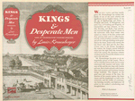 Kings & desperate men; life in eighteenth-century England.