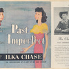 Past imperfect.