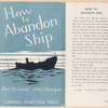 How to abandon ship.