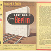 Last train from Berlin.