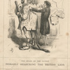 The state of the nation, Disraeli measuring the British lion.