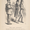 The first question