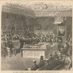 Mr. Disraeli addressing the House of Commons for the first time as prime minister.