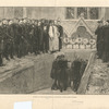 Funeral of Lord Beaconsfield at Hughenden Church, High Wycombe.