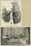 The late Lord Beaconsfield, Mr. Disraeli at the bucks election, 1847 ; The room in which Lord Beaconsfield died (back drawing-room at 19, Curzon-Street, in which he ususally transacted business).