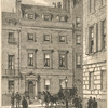 Lord Beaconsfield's house at 19, Curzon-Street, Mayfair, where he died [from the Illustrated London, April 30, 1881].